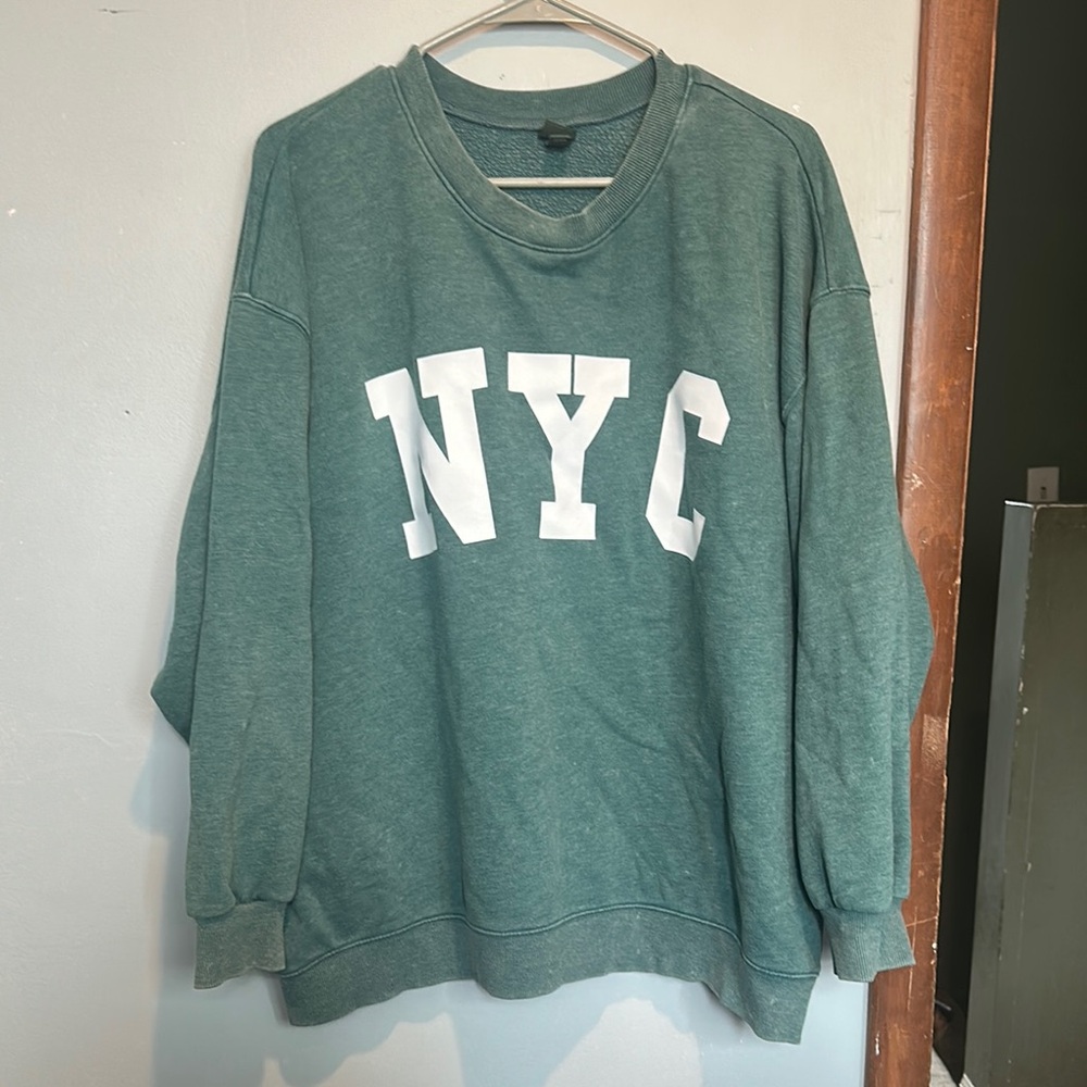 Green NYC Sweatshirt